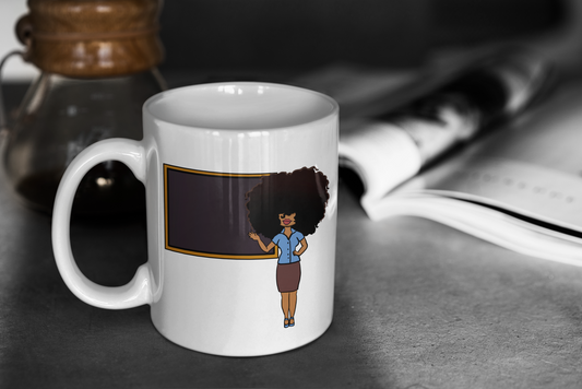 Big hair doll teacher-Coffee/Tea Mug