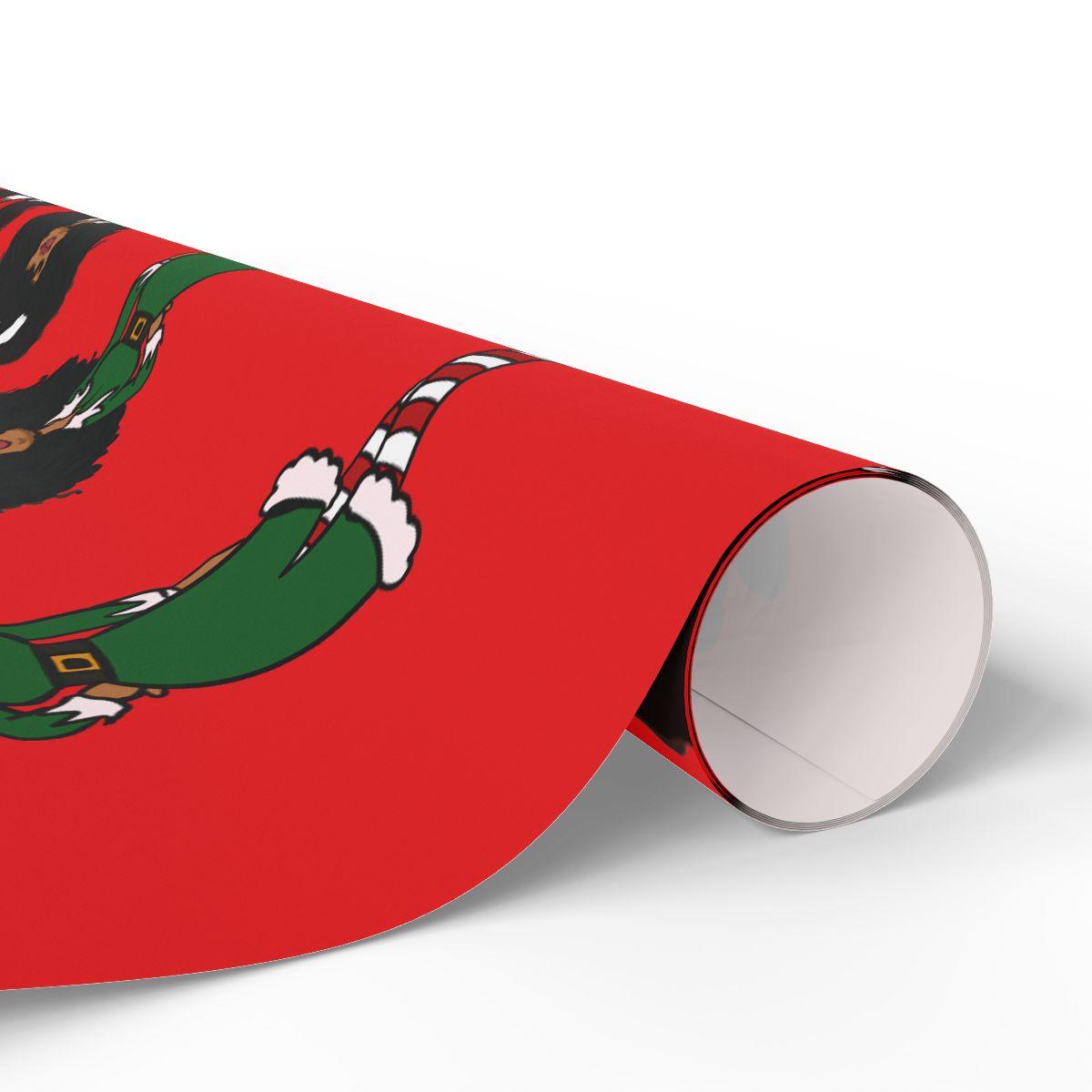 Big Hair Doll Elf Wrapping Paper